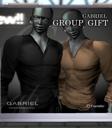 Gabriel Gift New Shirts!