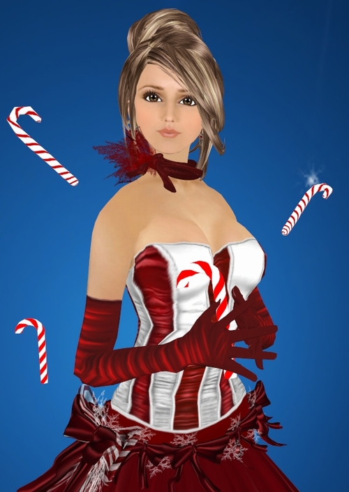 Moxie Polano　Candy caneGawn