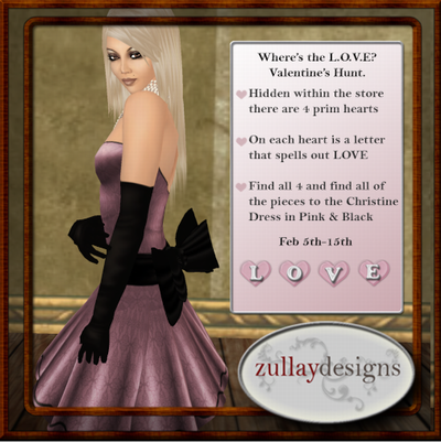 Zullay Designs Valentine Hunt