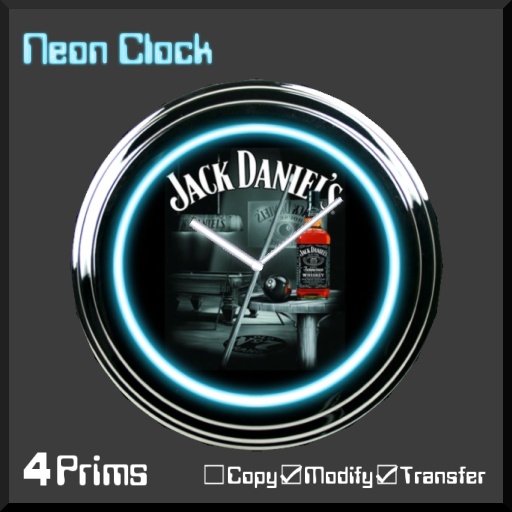 New releases! J.D Neon clock