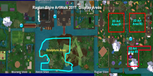 Raglan Shire Art Walk 2011 Guide Map