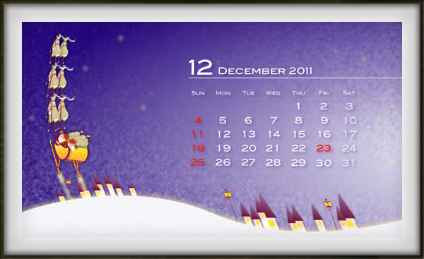 Christmas 2011 Calendar - B [MT]