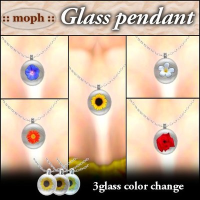 :: moph :: Glass pendant