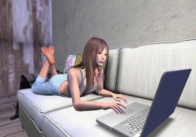 お部屋でゴロゴロ