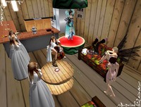 カフェで演奏会