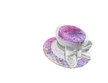 Lace hat group gift color