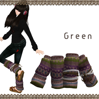 新作・Legwarmer & Gacha!