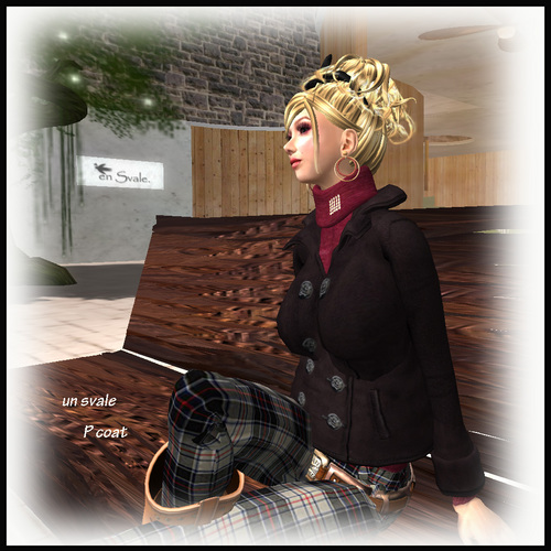 en svaleさんPコート。