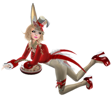 March Hare and White Rabbit