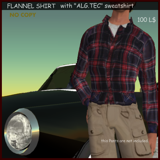 *Alg.* Flannel Shirt