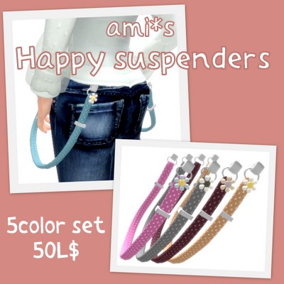 [ami*s]Happy suspenders