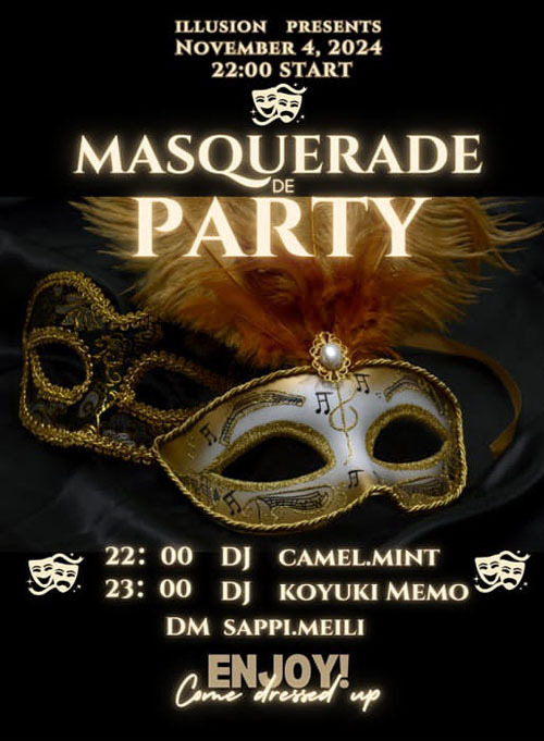 MASQUERADE　de  PARTY