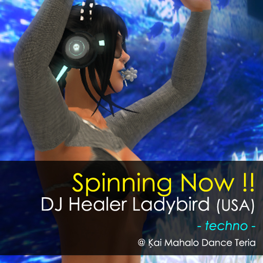 テクノ！ナウ。DJane Healer Ladybird