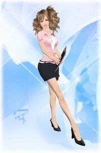 ARAIの女教師コス