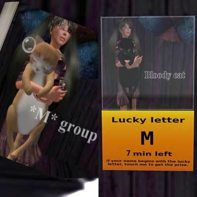 抱き猫LuckyLetter