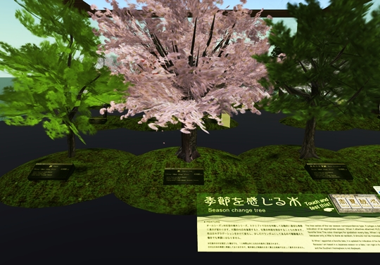 季節を感じる木