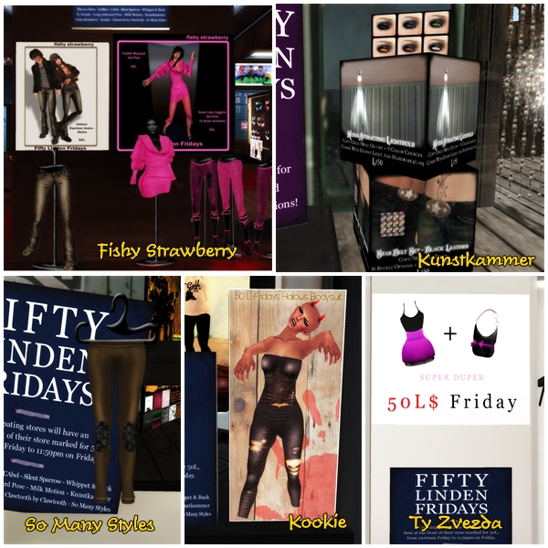 今週の50L$(Fifty Linden Fridays)