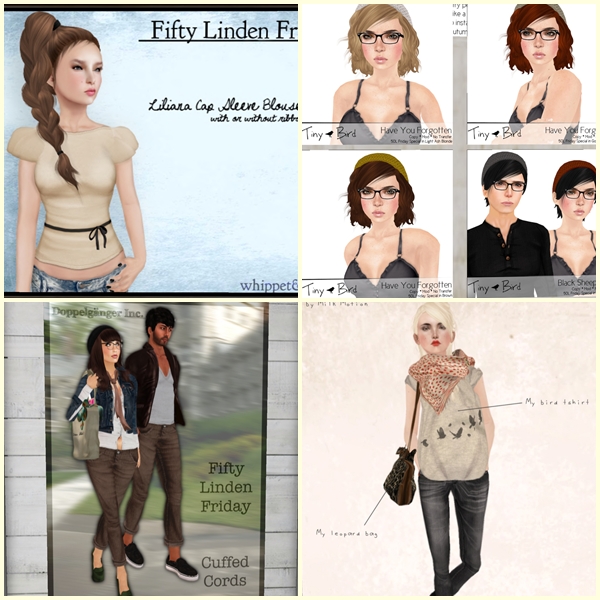 Fifty Linden商品リスト