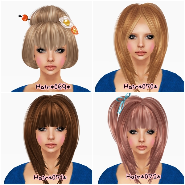 新作ヘア4種!!!