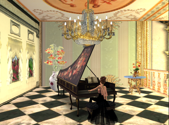 今回は宮殿でのピアノ演奏ですｗ