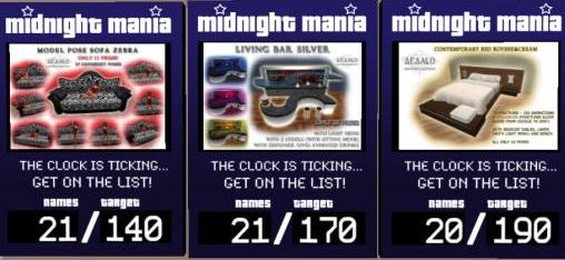Midnight Mania LC 家具雑貨