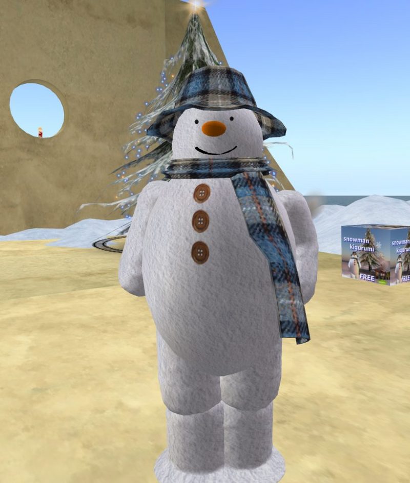 FREE ! SNOWMAN できました