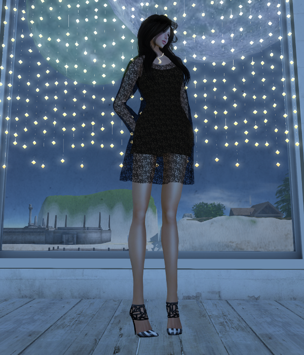 BLUE COUTURE MOON DRESS GIFT