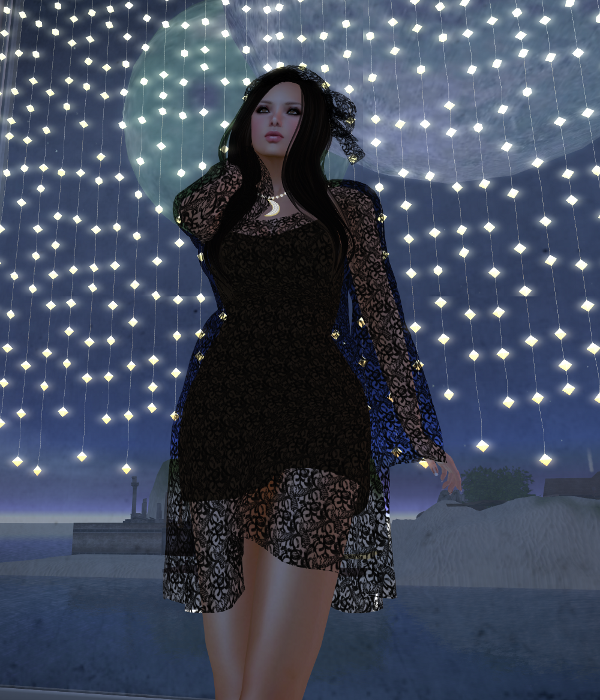 BLUE COUTURE MOON DRESS GIFT