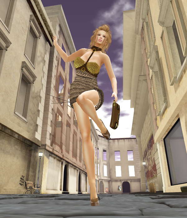 Alys Shop Gold Spiked Outfit
