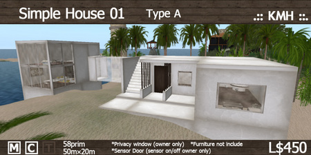 【新作】Simple House 01