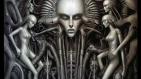 YouTube   H.R.Giger style relief art  vol.1