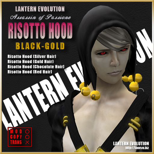Hood:Risotto Hood(Black)