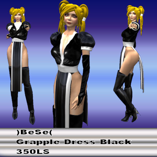 Grapple Dress Black