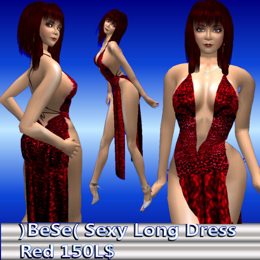 Sexy Long Dress Red