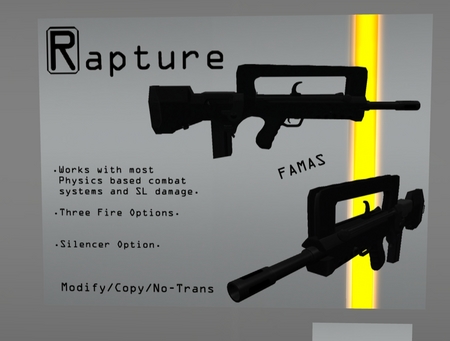 Rapture　新製品！