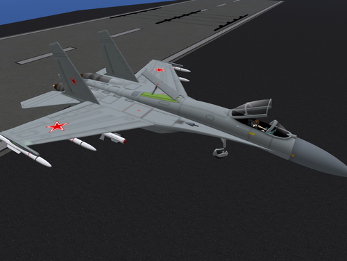 [新作]MILESTONEさん、Su-27FLANKER