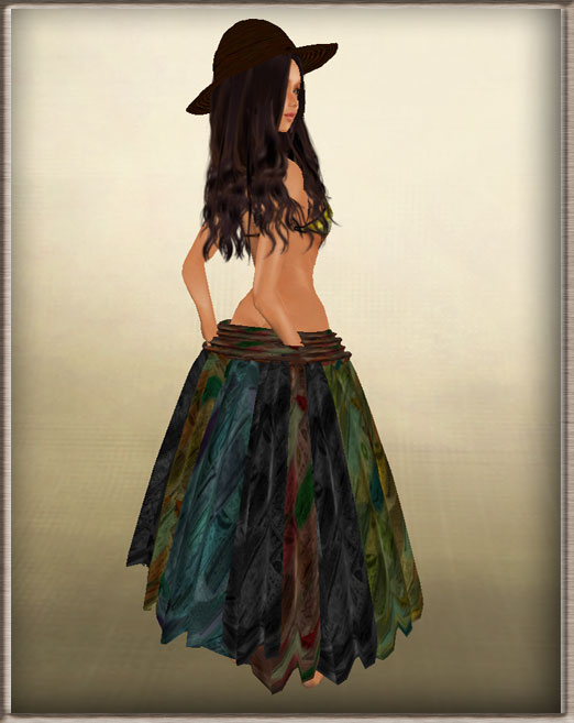 新作*Indian Cotton Skirt