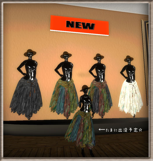 新作*Indian Cotton Skirt