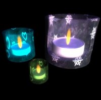 1primキャンドル、、１つで６色、３模様ｗ