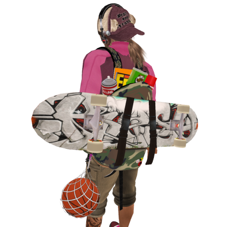 【KARUMA!!】SK8 Street bag☆