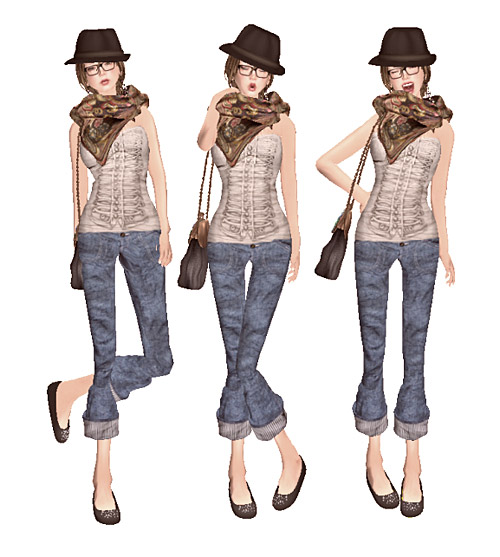 久しぶりに帰ってきた！[outfit24]