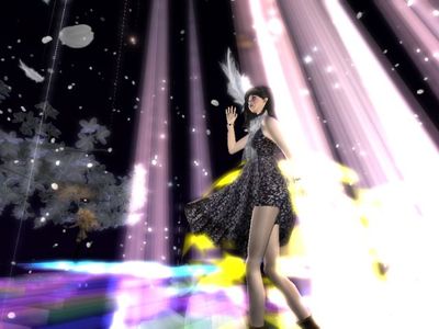 幻想的な夜桜ダンスパーティ