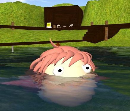 崖の上の…