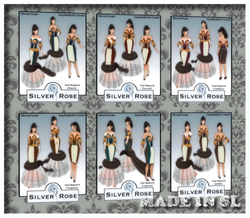 silver roseのドレス!!