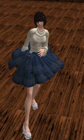 あさな亭で踊るマキナハウス