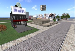 江戸川テレポート線原宿駅