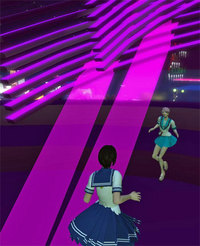ぷりん村夏祭りでひと踊り
