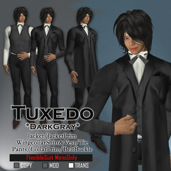 地味売れアイテム　Tuxedo　タキシード　massimo!