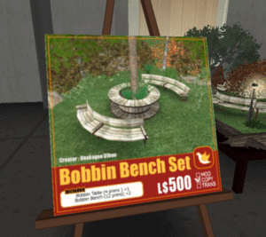ピジョンズ新商品【Bobbin Bench Set】