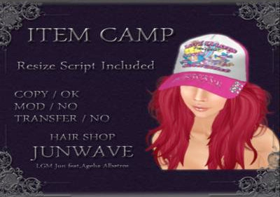 ★HQ!!! 新作JUNWAVのキャップヘアーとフリー★
